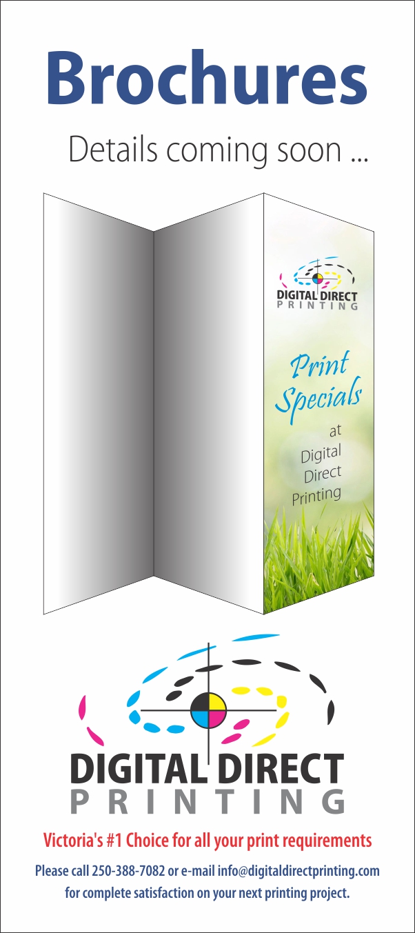 Image of brochure printing special at Digital Direct Printing