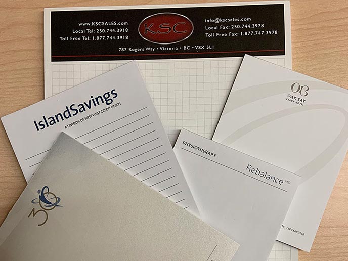 Notepads weboptimized Notepads - samples displayed